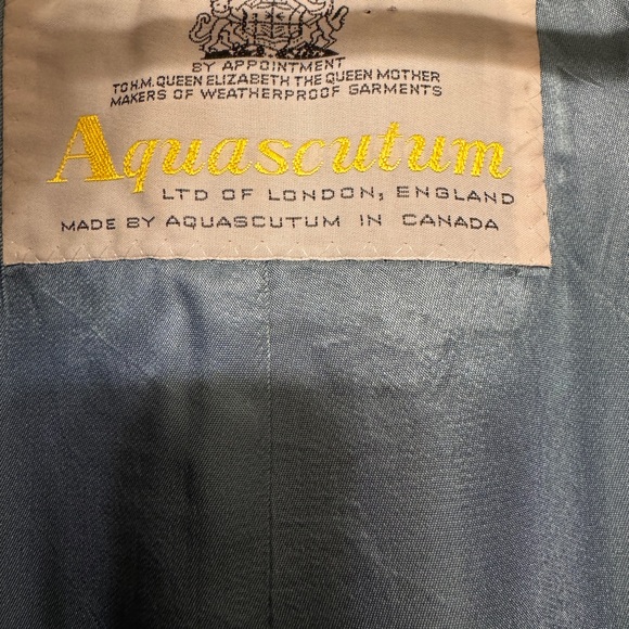 Aquascutum London Men's Dark Blue Coat - Picture 7 of 16